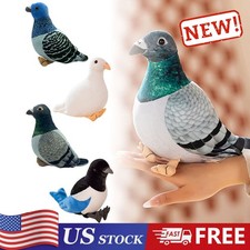 Pigeon Bird Soft Plush Toy Teddy Stuffed Animal Gift GN