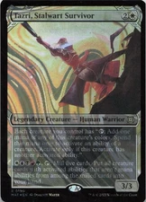 Tazri, Stalwart Survivor (Halo Foil) - FOIL - R March of the Machine: The Afterm