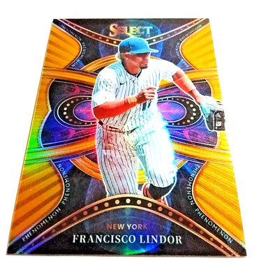 2022 Panini Select P7 Francisco Lindor Gold /10 NY Mets . T12 