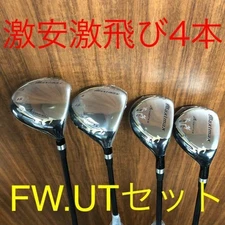 Works Golf Maxx Strong Rebound FW UT Set 4pcs, Long Distance, Used
