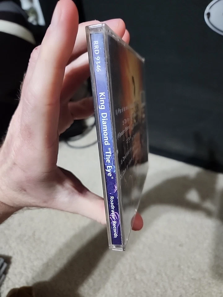 King Diamond The Eye Cd 1990 1st CRC Press VG Condition Roadracer OOP RARE Foto 2 de 4