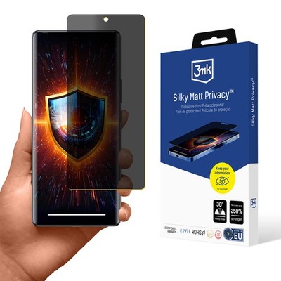 Tecno Spark 20 Pro+ - 3mk Seidenmatt Sichtschutz