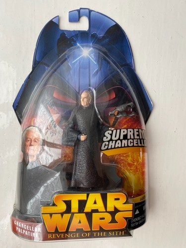 STAR WARS ROTS REVENGE OF THE SITH CHANCELLOR PALPATINE HASBRO ACTION FIGURE #14