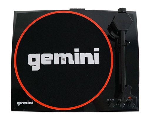 Gemini TT-900BR Vinyl Record Player Turntable+Dual Bluetooth Speakers+Headphones - Picture 5 of 12