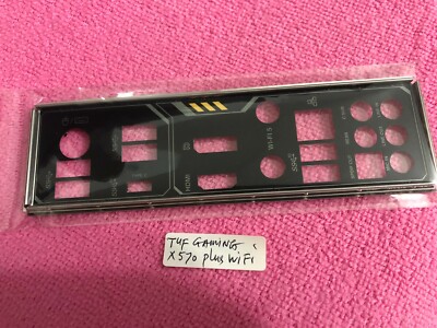 ASUS IO SHIELD FOR ASUS TUF GAMING X570 PLUS WIFI ,USED BLACK SEA ORIGINAL