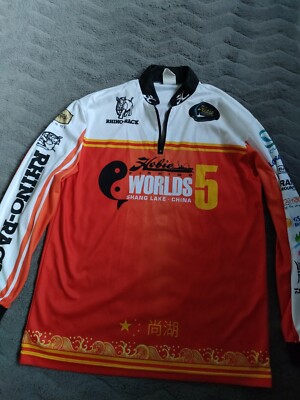 Hobie Men's Long Sleeve Fishing Shirt Jersey Size Medium, Great