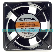 YCC FAN YAH1238S2 AC220V-240V 0.12/0.11A 12CM Axial Cooling Fan