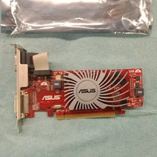 Video Card Asus AMD Radeon HD5450 EAH5450 SILENT/DI/1GD3(LP) Graphics Card 