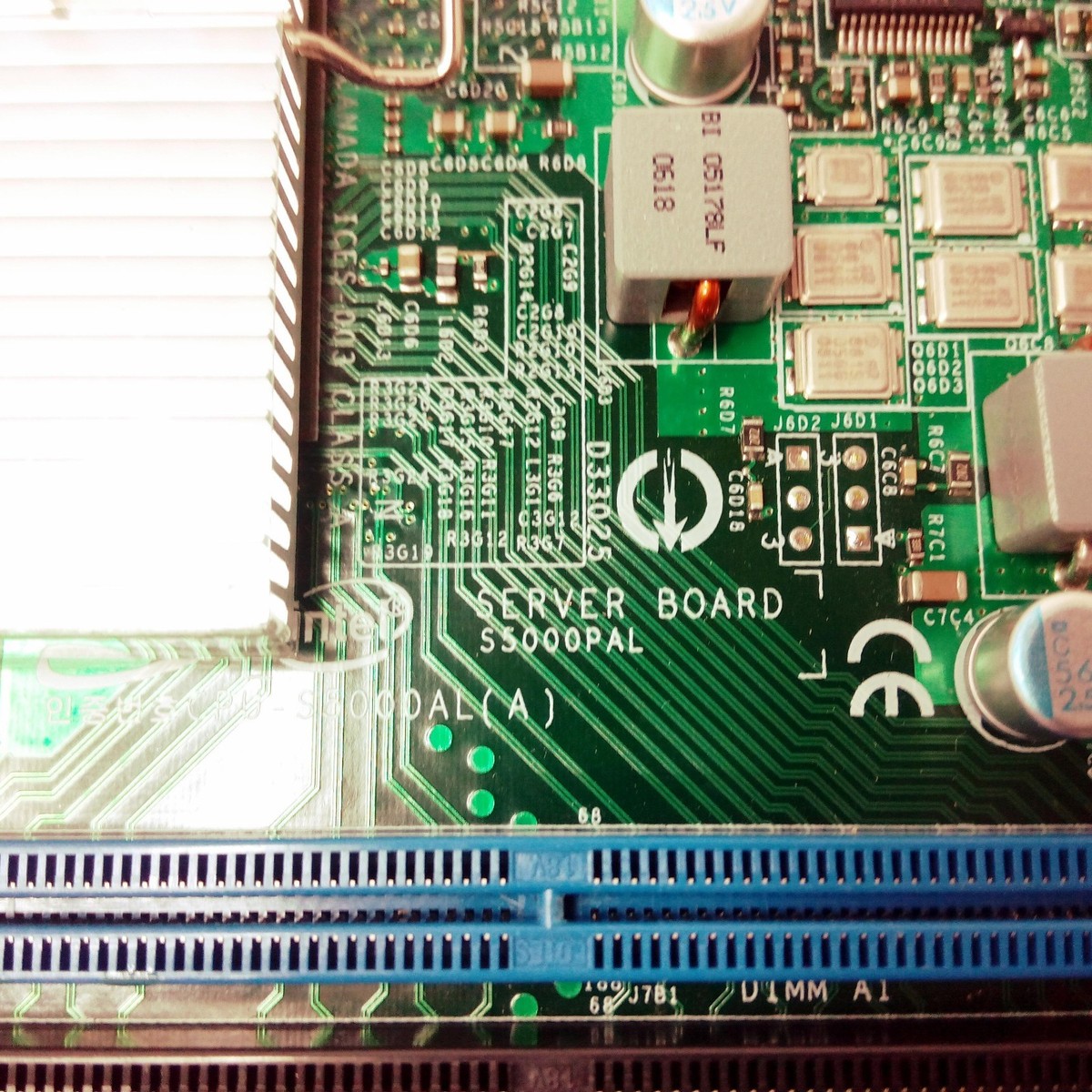 Server Motherboard Atx e Intel S5000pal Socket 771 D13607