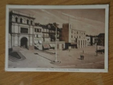 20098) TURIN PROVINCE MONCALIERI PIAZZA LITTORIO AND MONUMENTAL ARCH NON TRAVEL