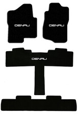 New 2000-2020 Gmc Yukon Denali Carpet Floor Mats Black Red Tan Gray Logo 4pc