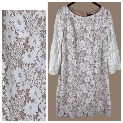 chinese dress ladies Jessica Howard Womens Daytime Dress,Beige,4p at Amazon Women's Clothing  store main image 1