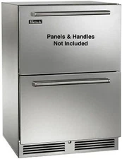 Perlick Signature Series 24" Built-in Undercounter Freezer Drawers - HP24FS36