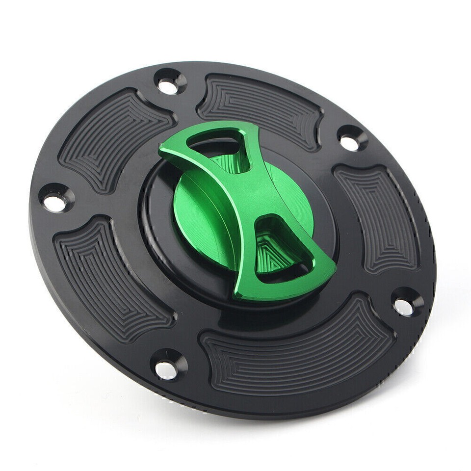 Motorcycle Fuel Gas Tank Cap Cover Green For Ducati Panigale 899 959