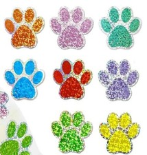 30ct Dog Cat Paw Print Sticker Self Adhesive Envelope Seal Party Decor