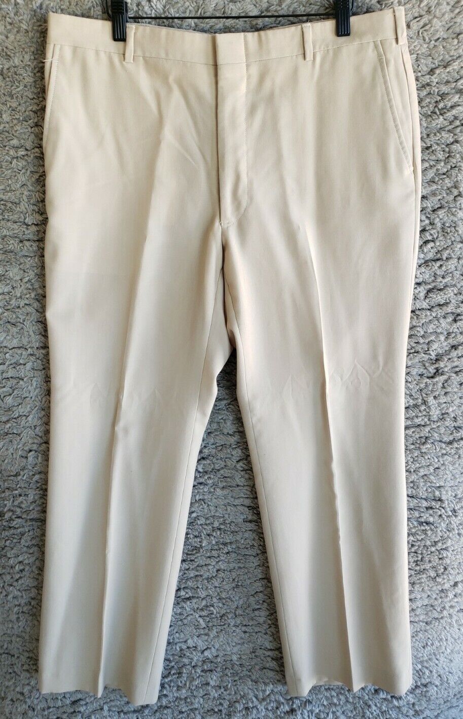 Vintage John Alexander Beige Dress Pants 34x31 Made i… - Gem