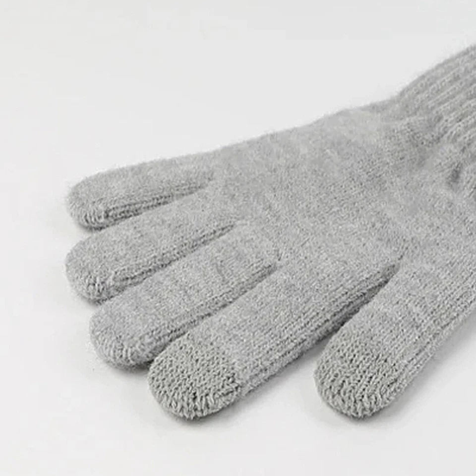 Conjunto de sombrero y guantes de invierno para niñas Sombrero de invierno Bufanda Guantes Conjunto Térmico Cálido Suave Foto 4 de 4