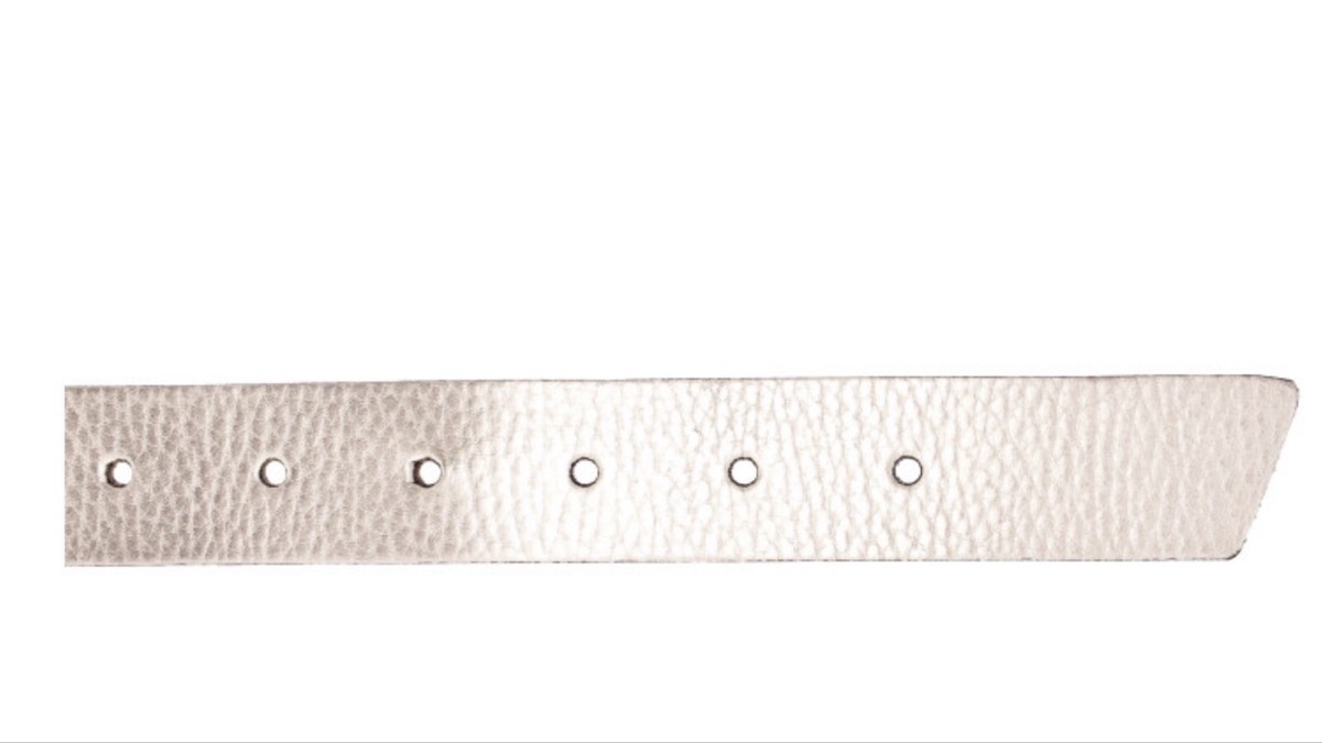 Birkenstock NWT Illinois Leather Belt Color Rose Gold $115  display picture 2