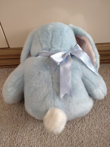 TY Flippity BEANIE Buddy 14" Plush 1999 With Tag Blue Bunny Excellent condition - Picture 6 of 7