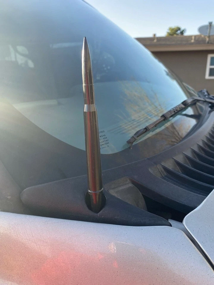 Radio mástil antena estilo bala 0,3 cal (5,45") para Cadillac Escalade 1999-2006 Foto 2 de 4