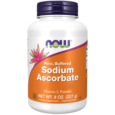 Now Foods, Pure, Buffered Sodium Ascorbate - Vitamin C Powder, 227g