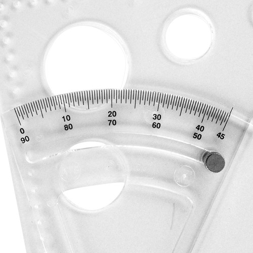 Westcott 8” Adjustable Triangle Scale AT-8 - 第 3/8 張圖片