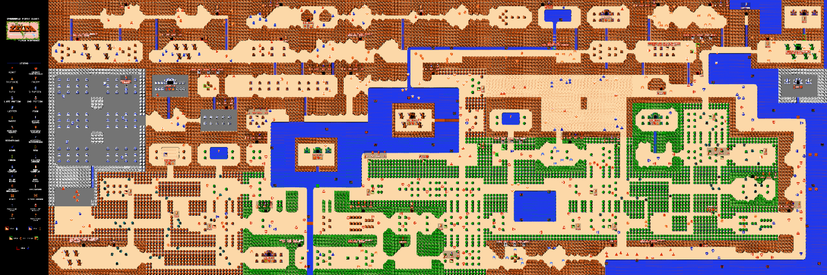 Legend of Zelda Overworld 