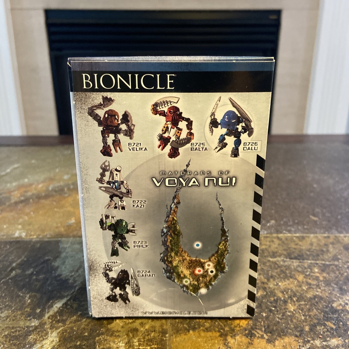 Lego Bionicle No. 8726 Dalu Blue Robot Monster VTG Toy New In Box