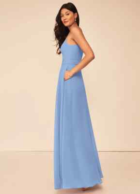 steel blue maxi dress ASOS - Ruched Bust Maxi Dress - Women - Polyester - 12 US