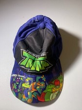 Gorra TMNT Juvenil Snap Back Verde Negra Usada HT12+93