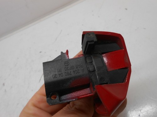 2008 Mercedes C350 Right Front Red Exterior Door Handle OEM A2047600420 AZ0204 - Picture 3 of 5