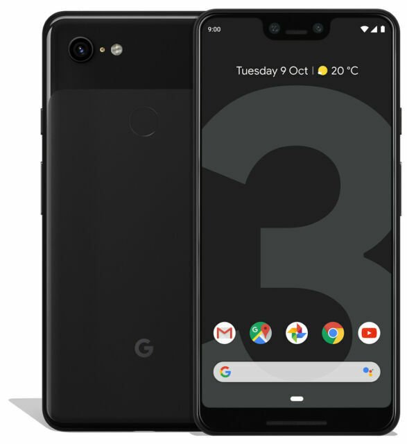 Google Pixel 3 XL - 128GB - Just Black (Unlocked) for sale online