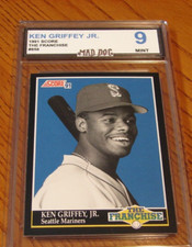 KEN GRIFFEY JR****1991 SCORE Franchise***Set BREAK---MINT 9***MARINERS***Mad Dog