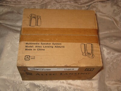 New Altec Lansing ADA215 Pair of Media Speakers