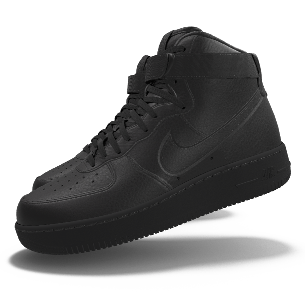 black high top air force ones