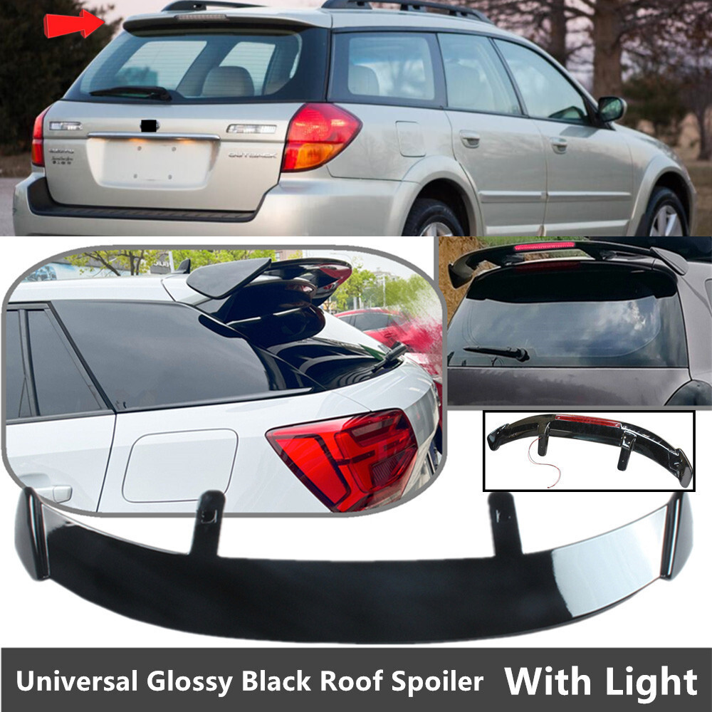 Universal For 2005-2009 Subaru Outback Rear Window Roof Spoiler