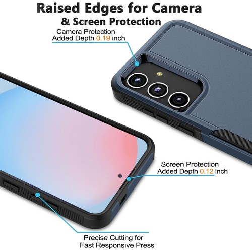 For Samsung Galaxy S25 Plus S24 S23 FE Phone Case Camera Cover +Screen Protector - Picture 38 of 70