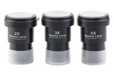 1.25'' 2X 3X 5X Telescope Barlow Lens Fully Multi-coated Telescope Eyepiece Lens