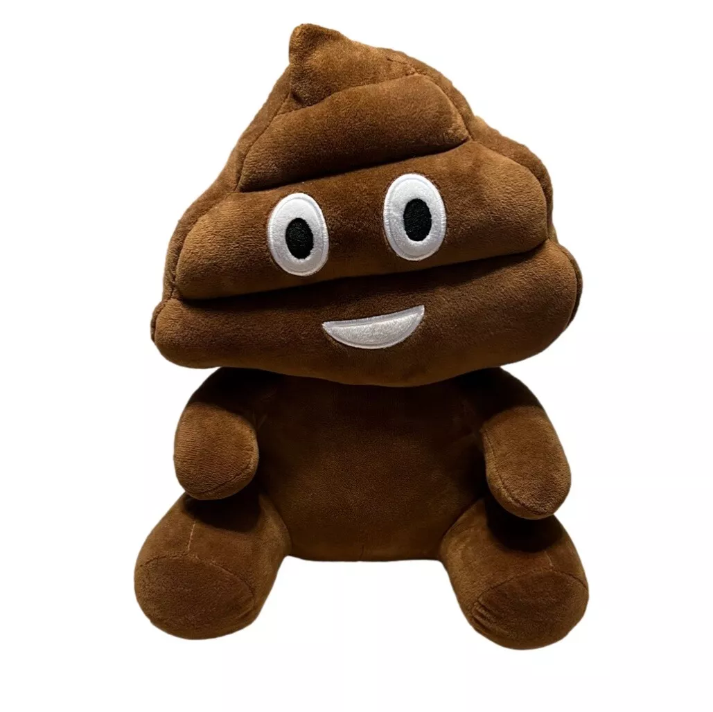 Plush Poop Poo Number 2 Funny Toy Cuddly Companion Stuffy Stuffed Animal eBay