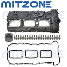 Valve Cover w/ Gasket & Cap for BMW N55 135i 335i 535i 640i 740i X3 X5 X6 3.0L