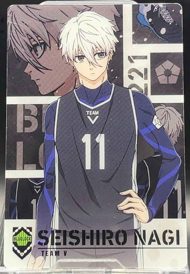 Seishiro Nagi #1-16 Blue Lock Wafer Card Bandai New Football Anime
