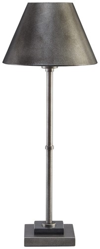Belldunn Modern 26.38" Table Lamp, Metallic Silver