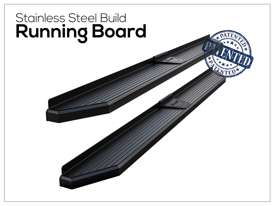 Tablas de correr negras APS estilo ajuste 15-25 Chevy Colorado GMC Canyon doble cabina Foto 4 de 4