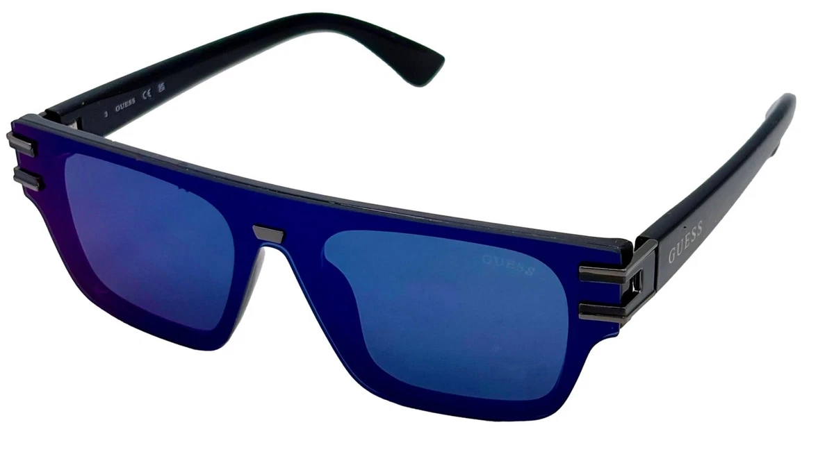 GUESS Black Blue Sunglasses for Men for sale | eBay display picture 3