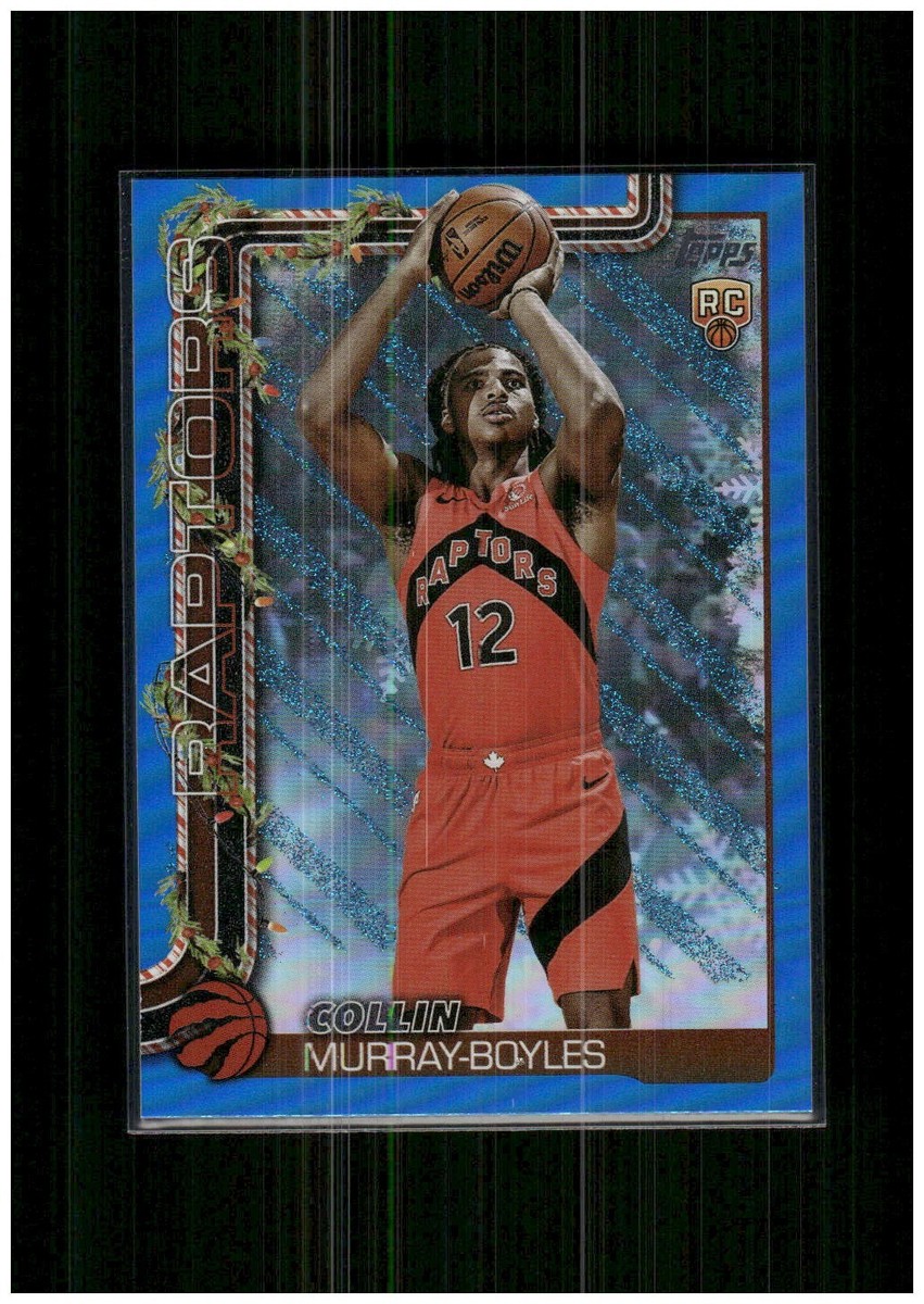 2025-26 Topps Holiday Blue Foil Parallel Collin Murray-Boyles
