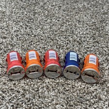 5 Pack NEW USB Car Cigarette Lighter DC Power Charger Adapter Universal