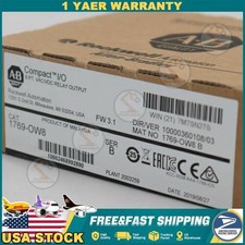 1 PCS New Allen Bradley 1769-OW8 /B CompactLogix Relay Output Module 1769OW8