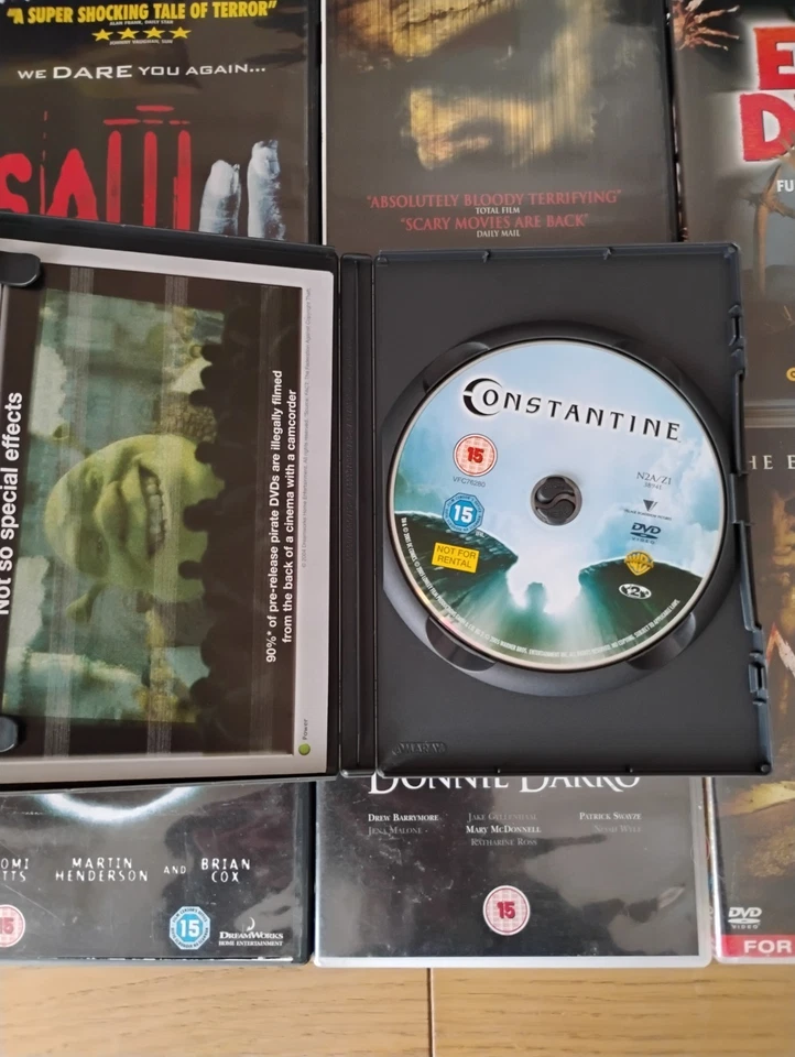 Horror Dvd Bundle X 8 .Saw Ii,Thx 1138,Wrong Turn 2 Etc - Image 3 of 4