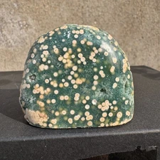 105G Natural Gem Grad Ocean Jasper Freeform & Druzy Crystal Mineral Specimen