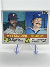1984 Topps - League Leaders Dan Quisenberry, Al Holland #138